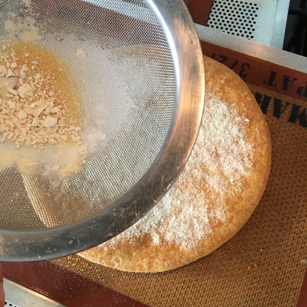 Pâte feuilletée caramélisée