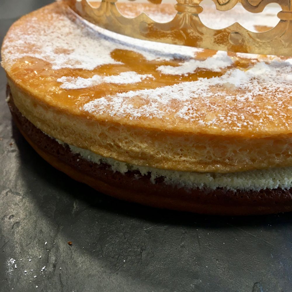 Galette des rois "Amande et ganache Tonka-Vanille"
