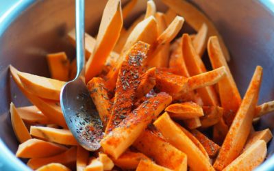 Frites de patates douces